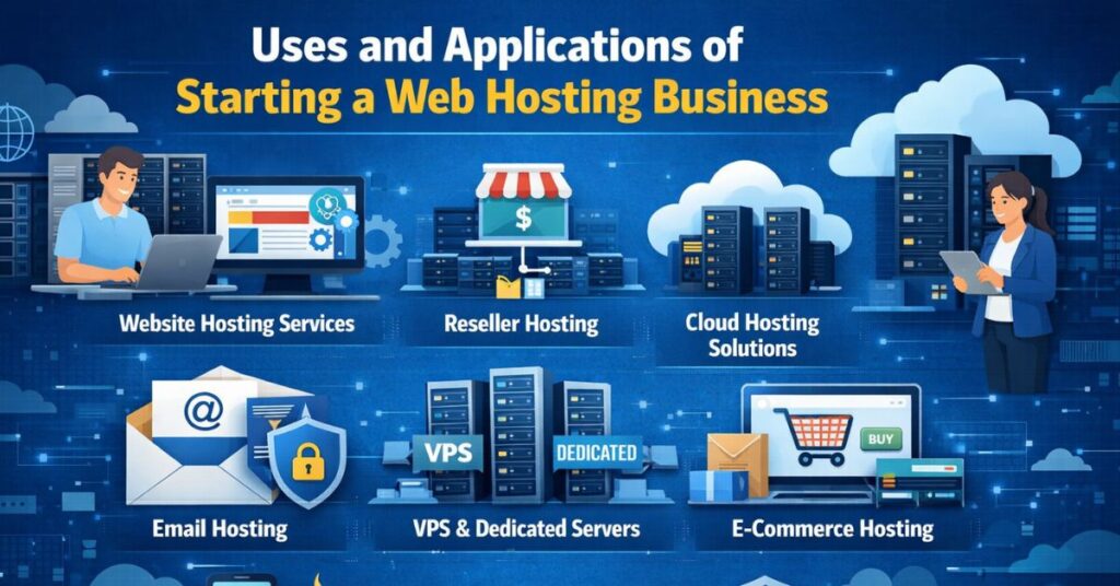 how to start a web hosting company