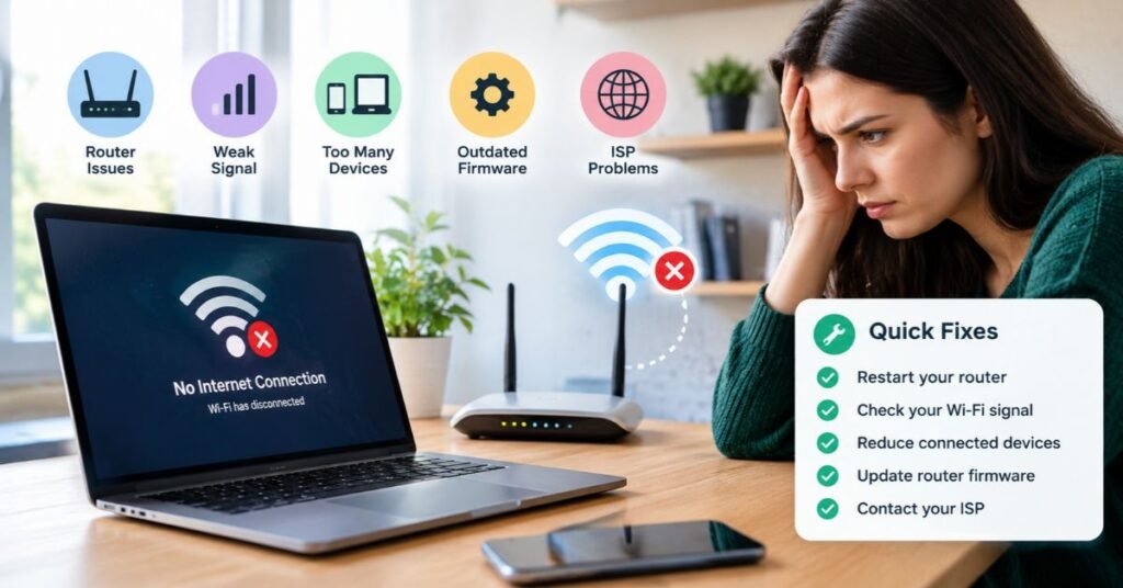 why does my Wi-Fi keep disconnecting?