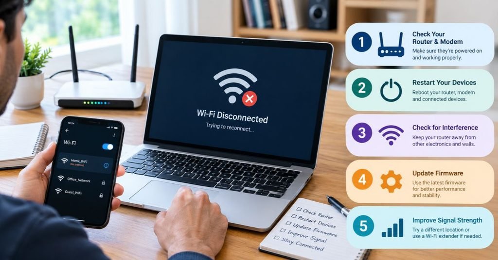 intermittent Wi-Fi connection